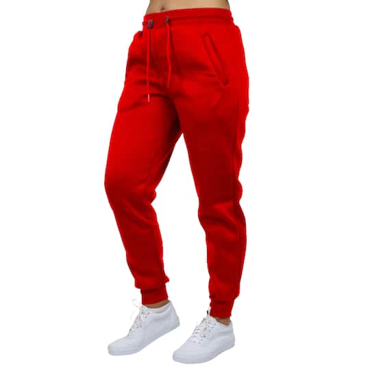 Galaxy by Harvic Women's Relaxed-Fit Fleece-Lined Jogger Sweatpants